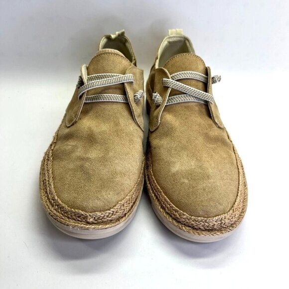 On Foot Silken Perforated Sneaker Women's Size 42 Brown Suede Casual Comfort - Picture 3 of 16